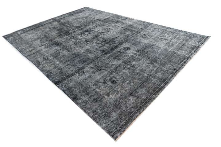 8' 8 x 12' 5 Hand Knotted Ultra Vintage Persian Wool Rug
