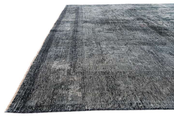 8' 8 x 12' 5 Hand Knotted Ultra Vintage Persian Wool Rug