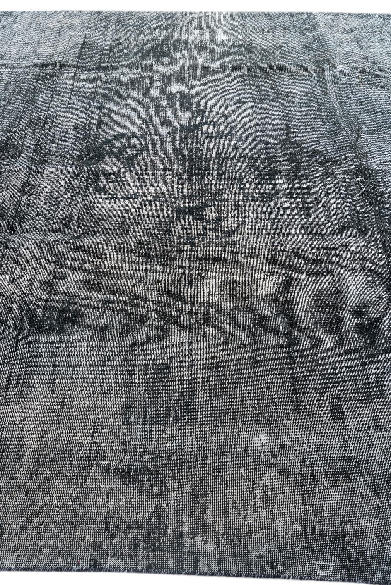 8' 8 x 12' 5 Hand Knotted Ultra Vintage Persian Wool Rug