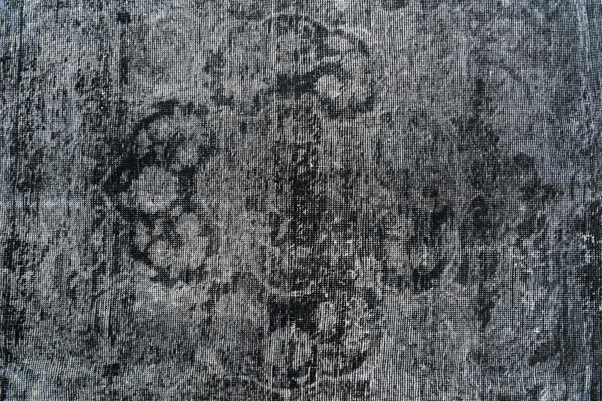 8' 8 x 12' 5 Hand Knotted Ultra Vintage Persian Wool Rug