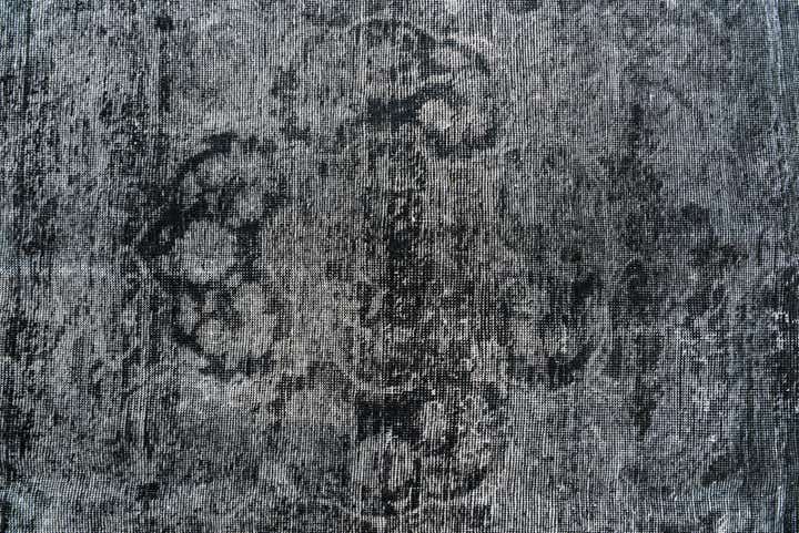 8' 8 x 12' 5 Hand Knotted Ultra Vintage Persian Wool Rug