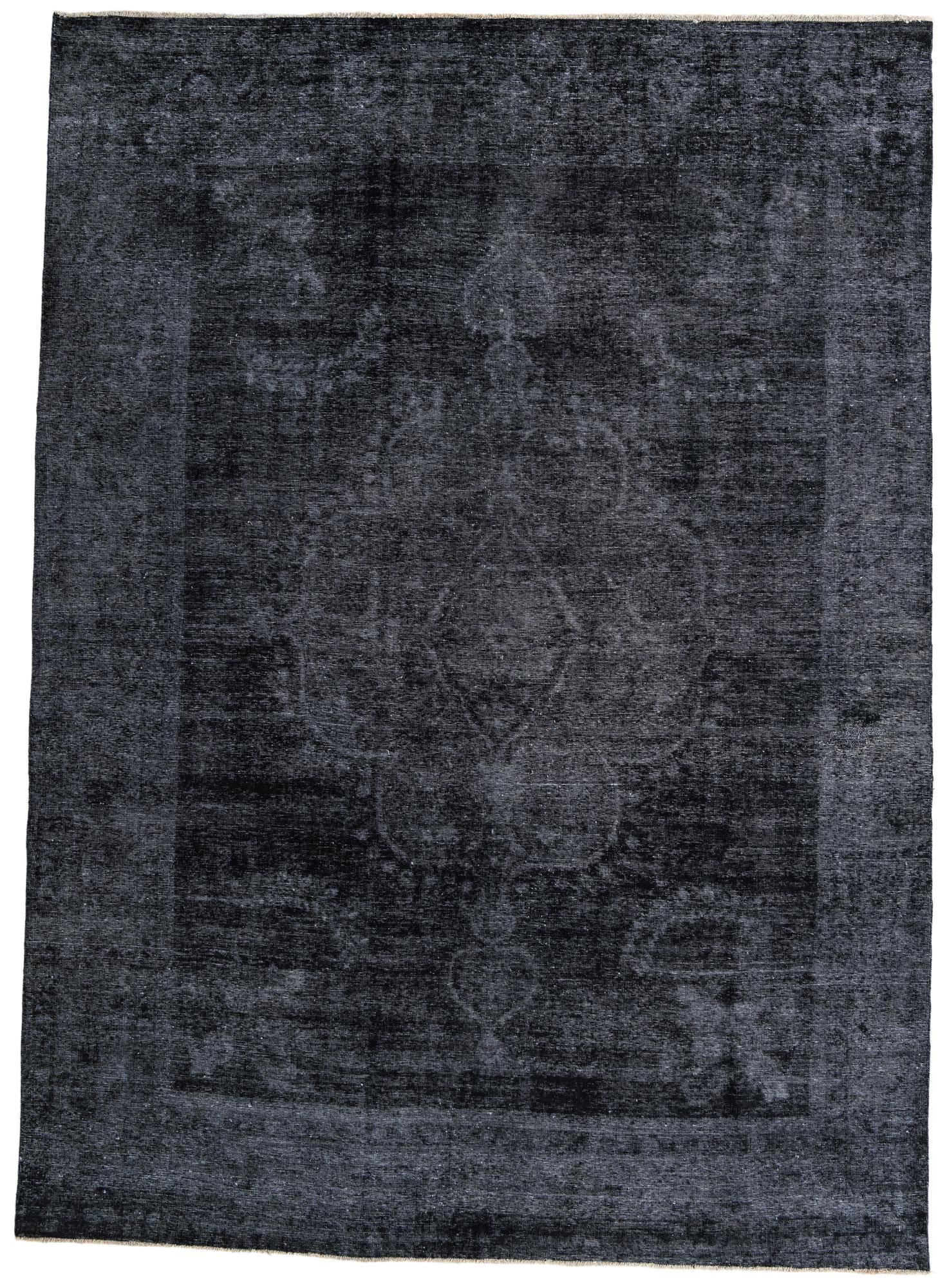 9' x 12' 5 Hand Knotted Ultra Vintage Persian Wool Rug