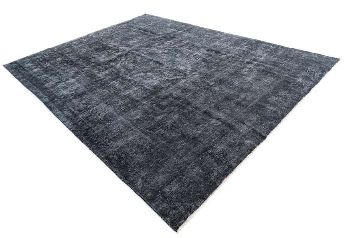 9' 2 x 12' Hand Knotted Ultra Vintage Persian Wool Rug