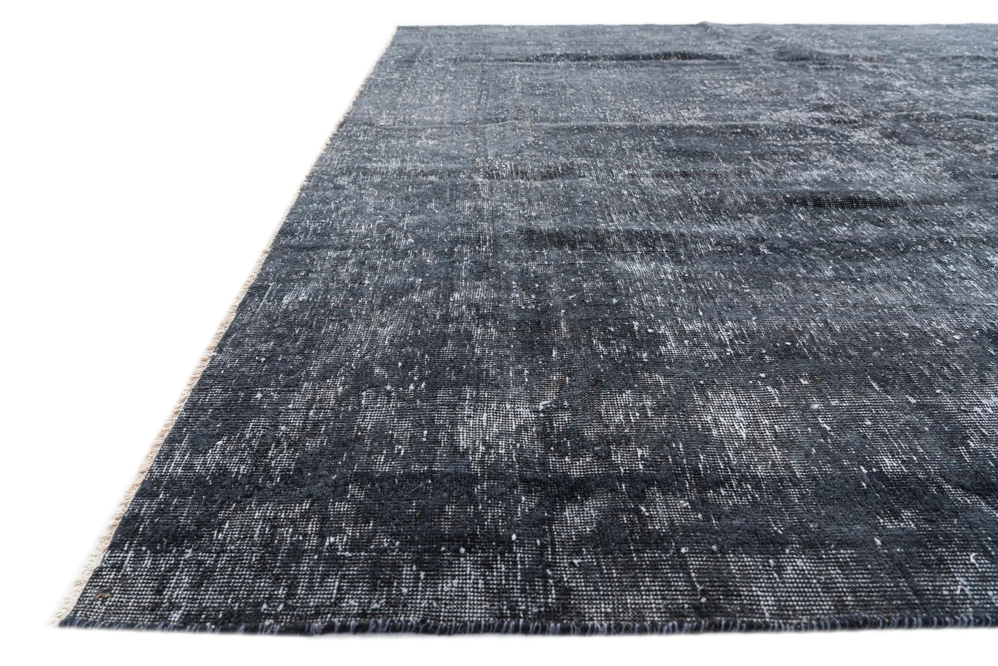 9' 2 x 12' Hand Knotted Ultra Vintage Persian Wool Rug