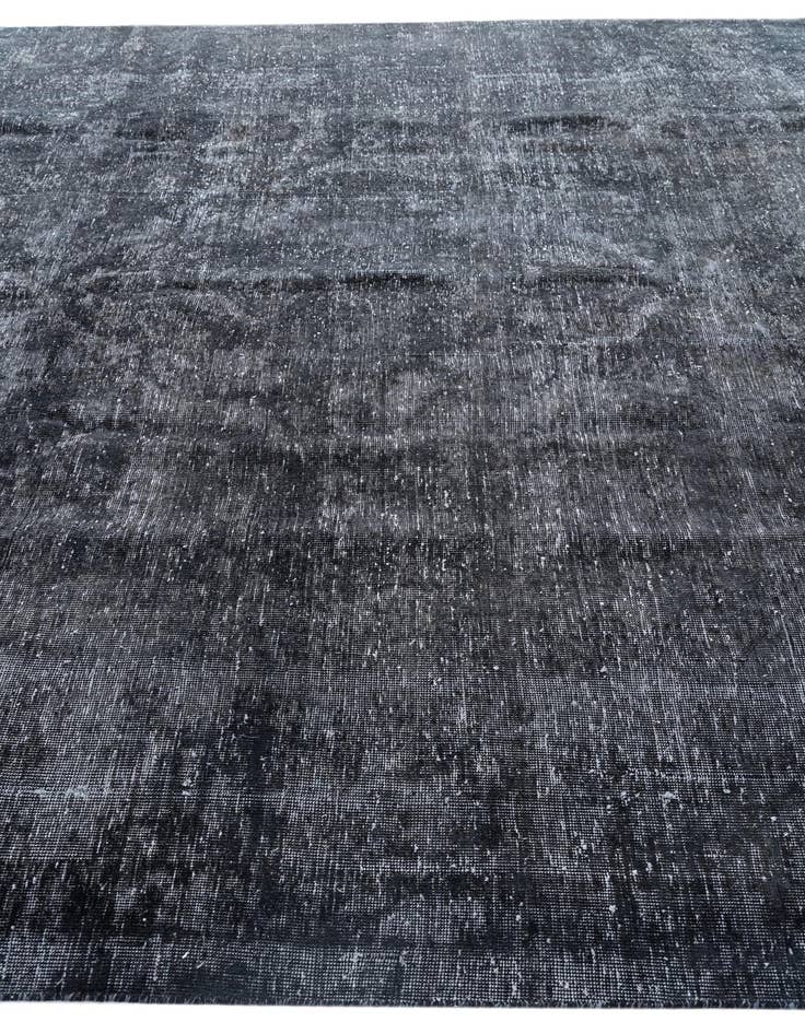 Detail image of 9' 2 x 12'  Hand Knotted Ultra Vintage Persian Wool Rug