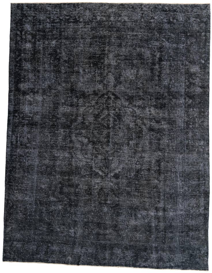 Detail image of 9' 2 x 12' Hand Knotted Ultra Vintage Persian Wool Rug