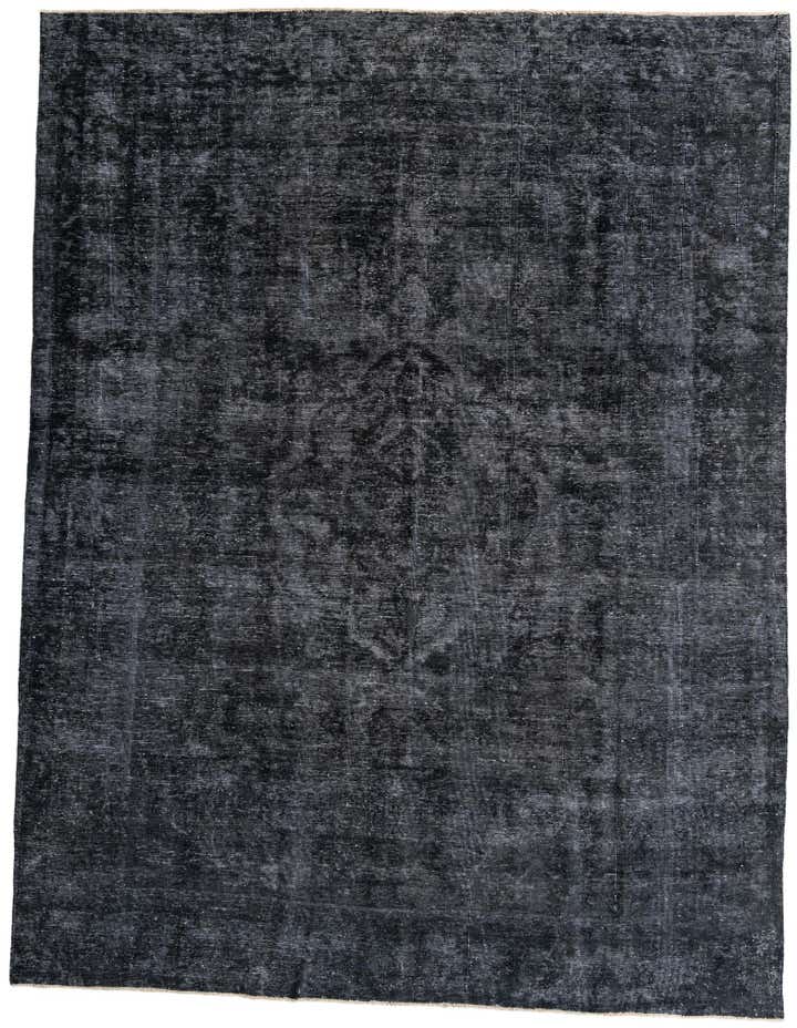 9' 2 x 12' Hand Knotted Ultra Vintage Persian Wool Rug