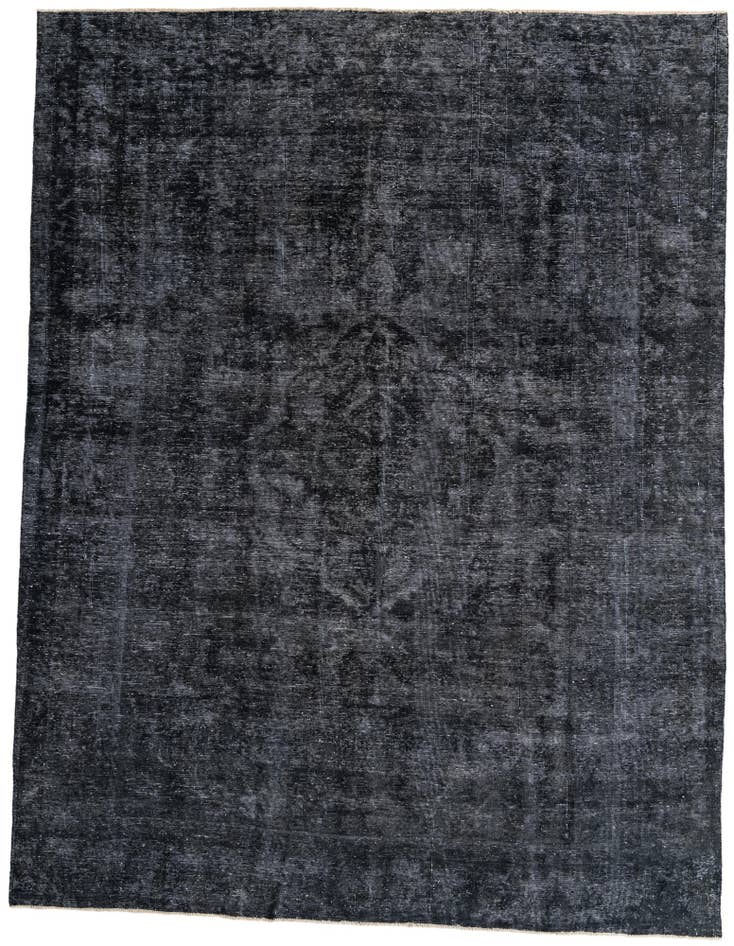 Detail image of 9' 2 x 12' Hand Knotted Ultra Vintage Persian Wool Rug
