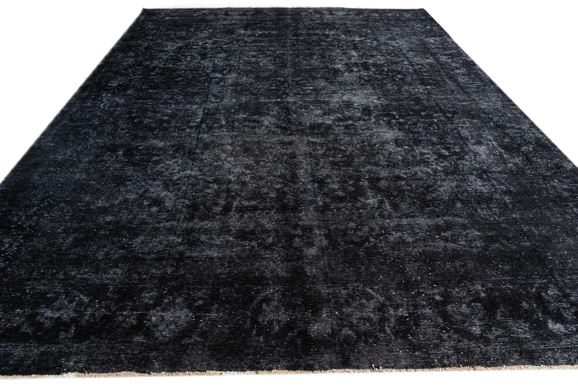 9' 6 x 12' 9 Hand Knotted Ultra Vintage Persian Wool Rug