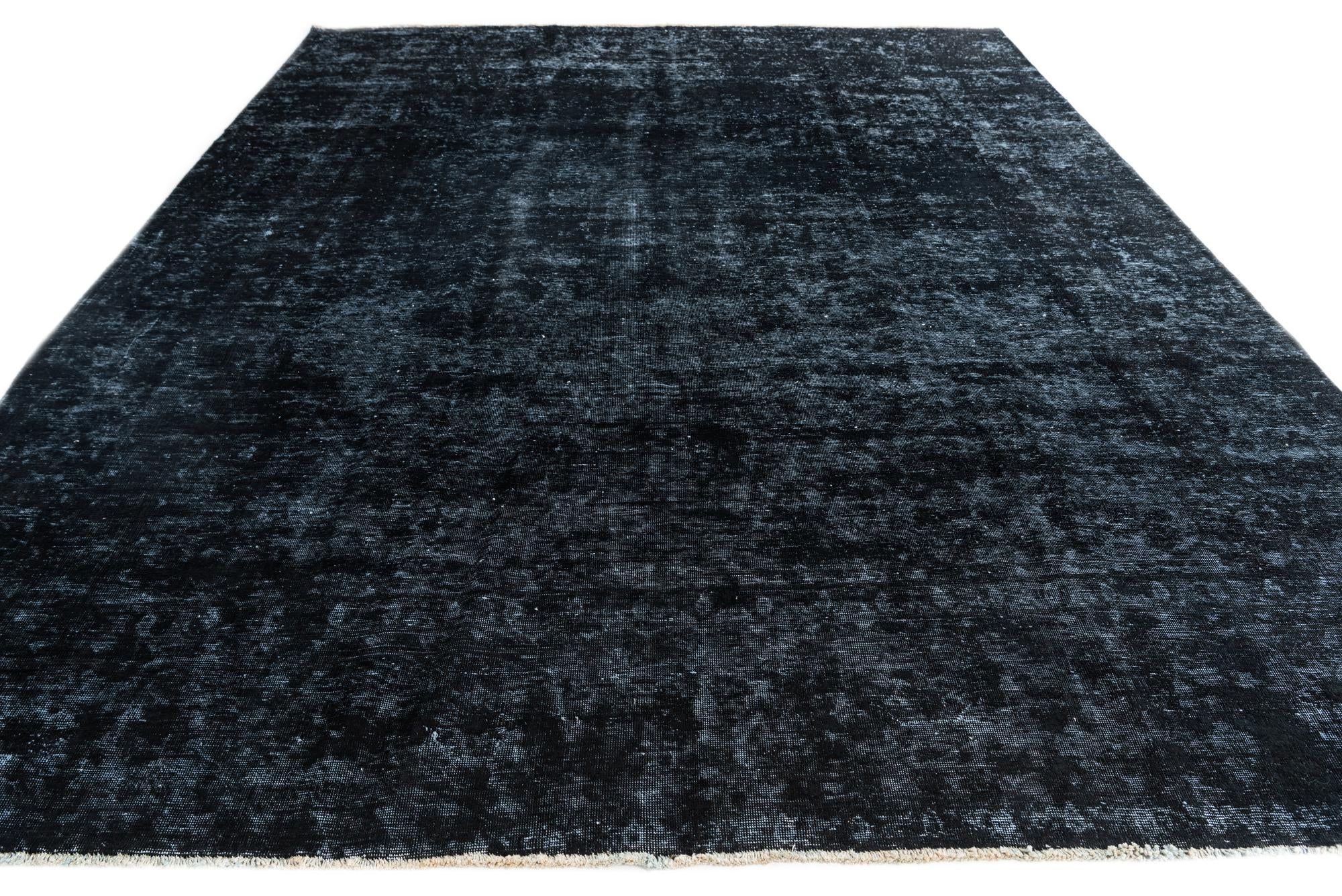 9' 2 x 11' 2 Hand Knotted Ultra Vintage Persian Wool Rug