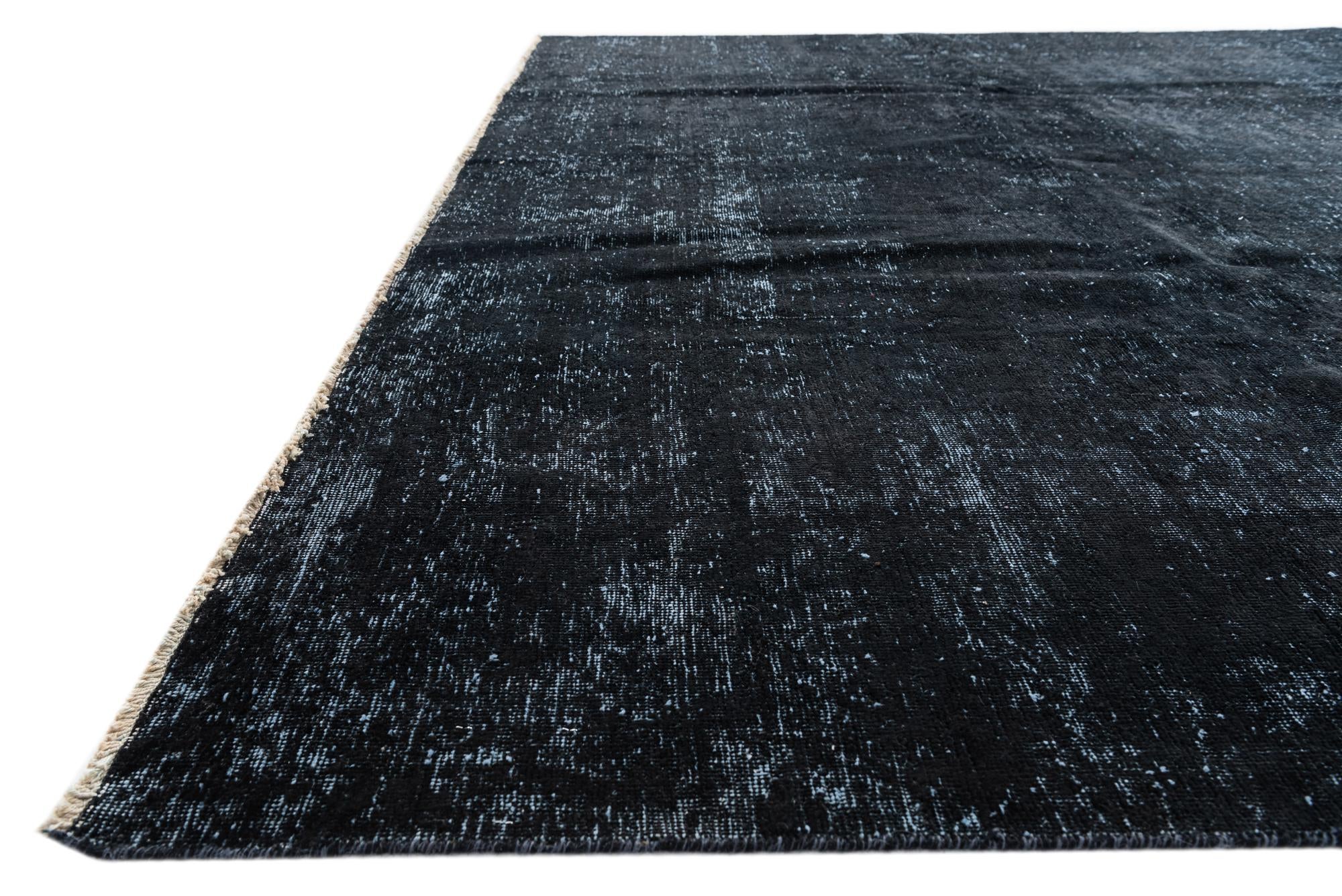 9' 2 x 11' 2 Hand Knotted Ultra Vintage Persian Wool Rug