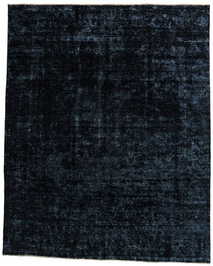 Detail image of 9' 2 x 11' 2 Hand Knotted Ultra Vintage Persian Wool Rug