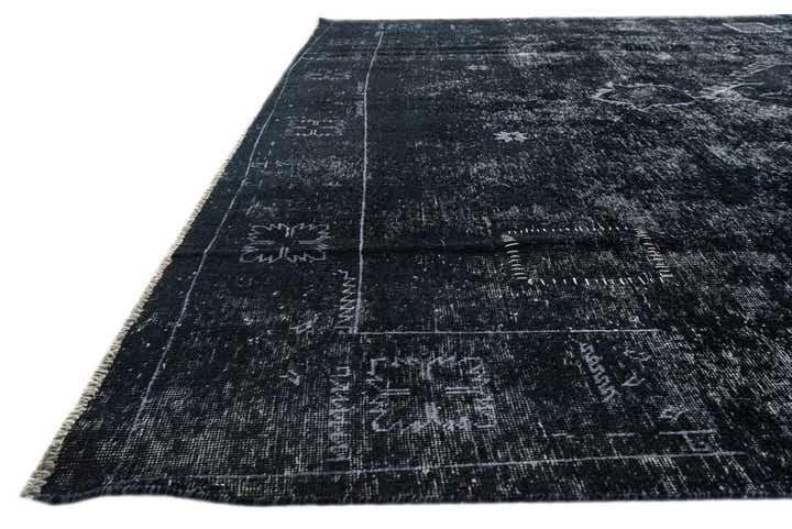 9' 3 x 12' 7 Hand Knotted Ultra Vintage Persian Wool Rug