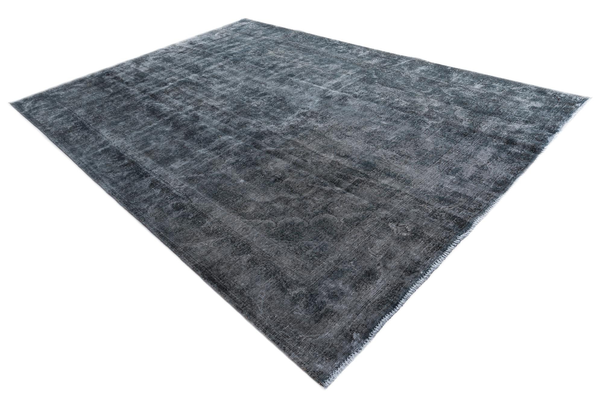 9' 3 x 12' 7 Hand Knotted Ultra Vintage Persian Wool Rug