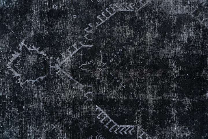 9' 3 x 12' 7 Hand Knotted Ultra Vintage Persian Wool Rug