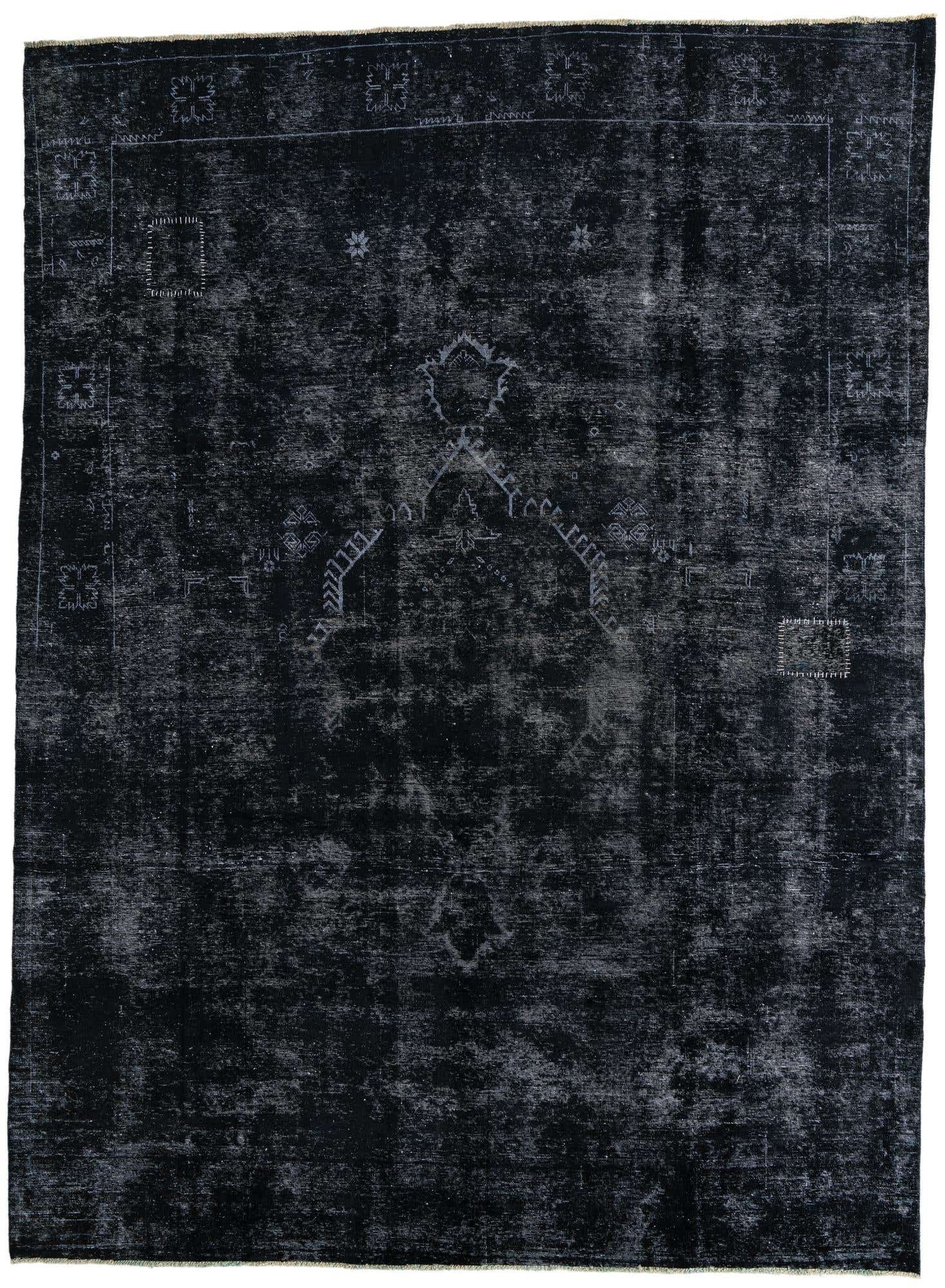 9' 3 x 12' 7 Hand Knotted Ultra Vintage Persian Wool Rug