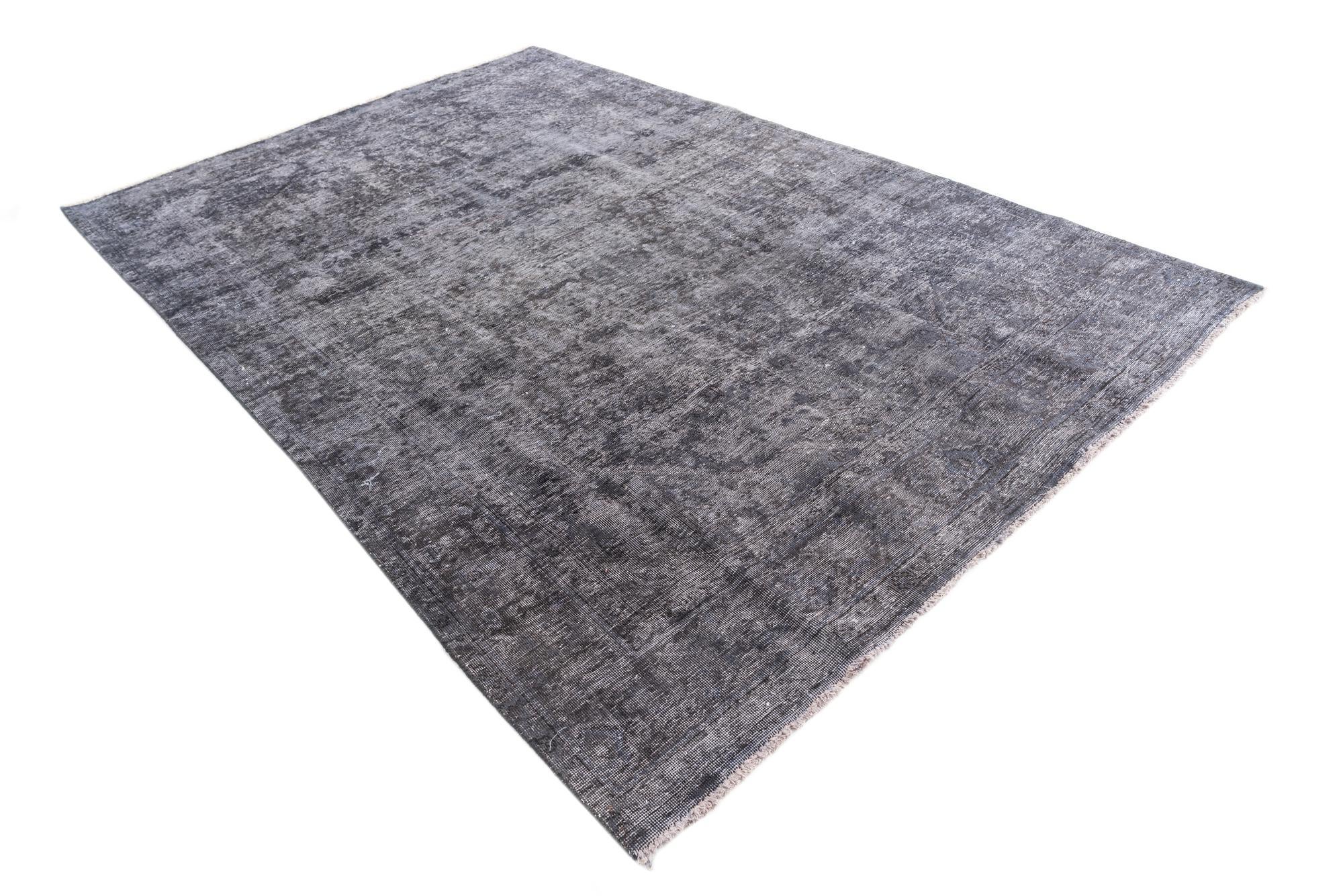 6' 2 x 9' 6 Hand Knotted Ultra Vintage Persian Wool Rug