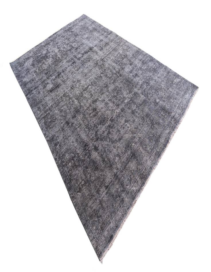 Detail image of 6' 2 x 9' 6  Hand Knotted Ultra Vintage Persian Wool Rug