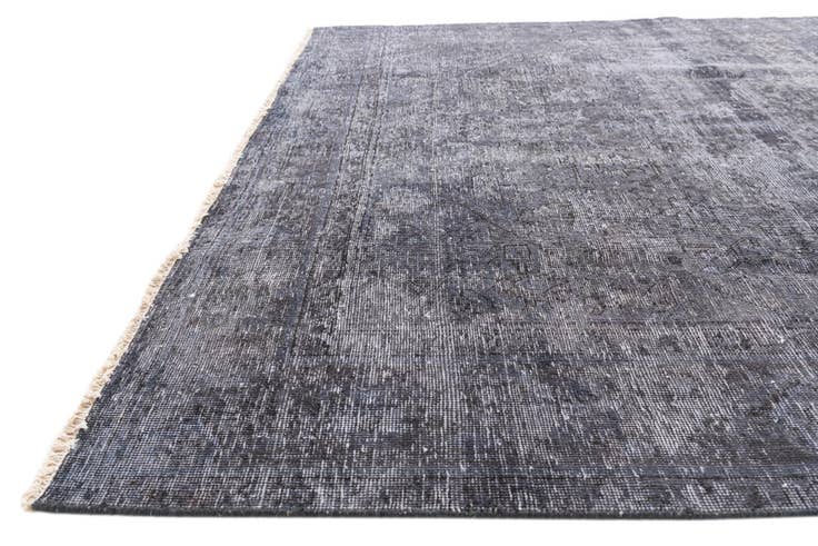 Detail image of 6' 2 x 9' 6 Hand Knotted Ultra Vintage Persian Wool Rug