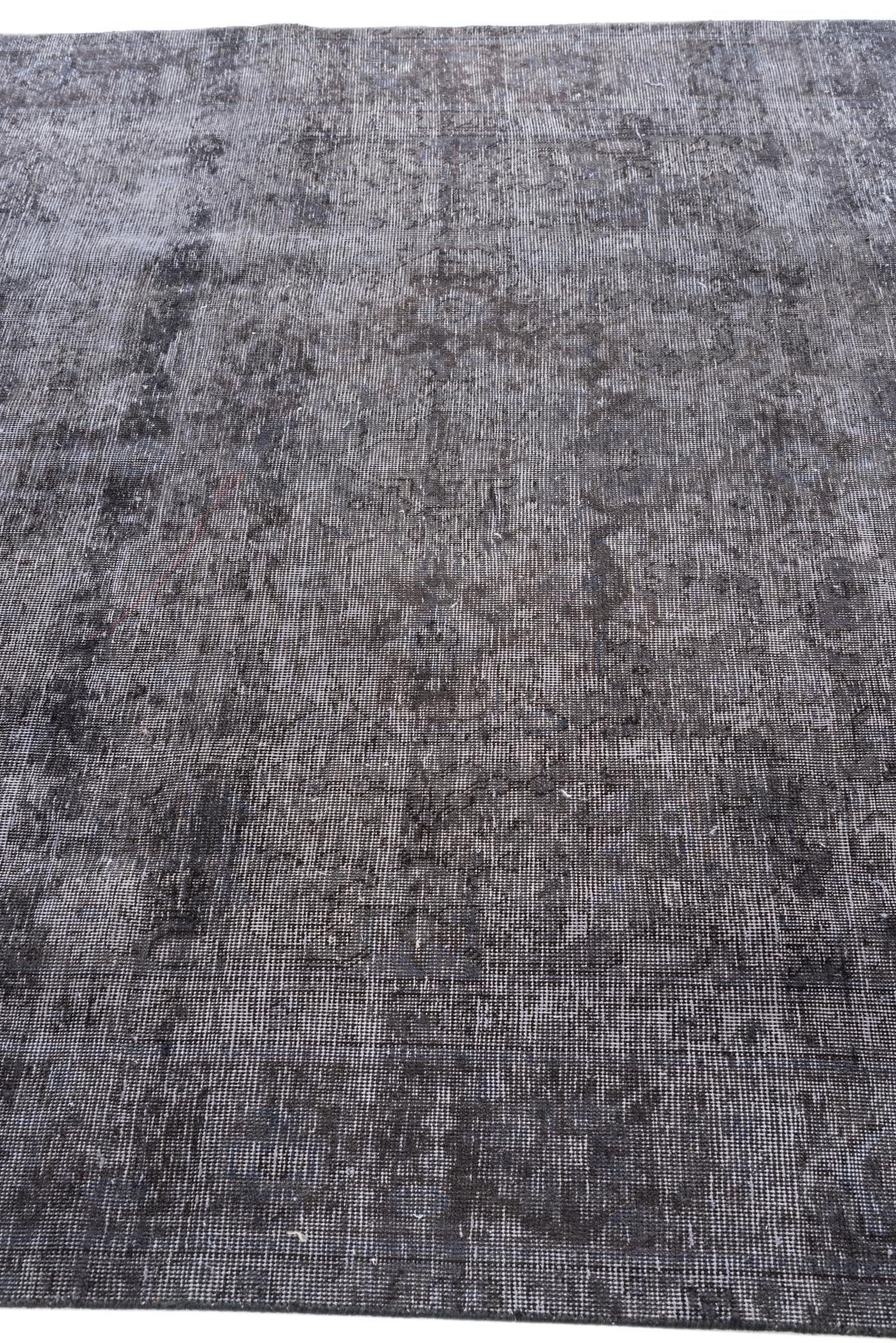 6' 2 x 9' 6 Hand Knotted Ultra Vintage Persian Wool Rug