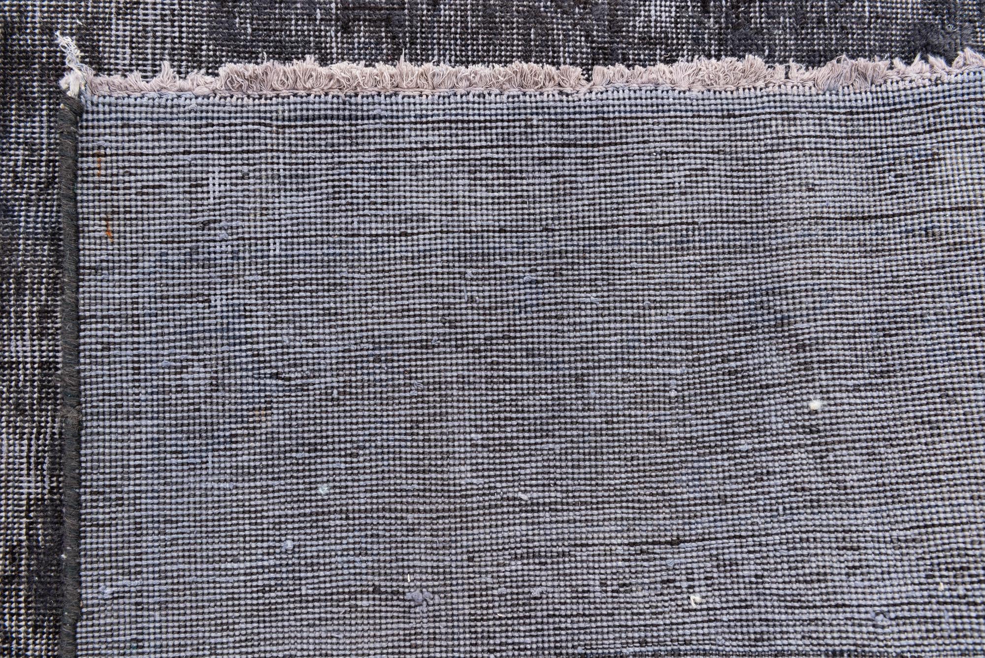 6' 2 x 9' 6 Hand Knotted Ultra Vintage Persian Wool Rug