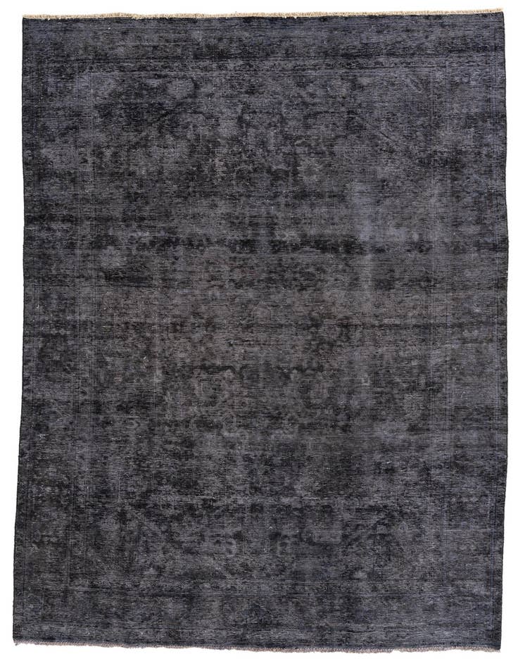 Detail image of 6' 2 x 9' 6 Hand Knotted Ultra Vintage Persian Wool Rug