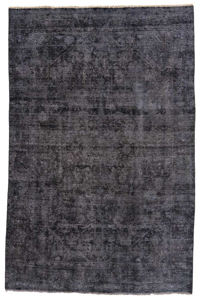 6' 2 x 9' 6 Hand Knotted Ultra Vintage Persian Wool Rug