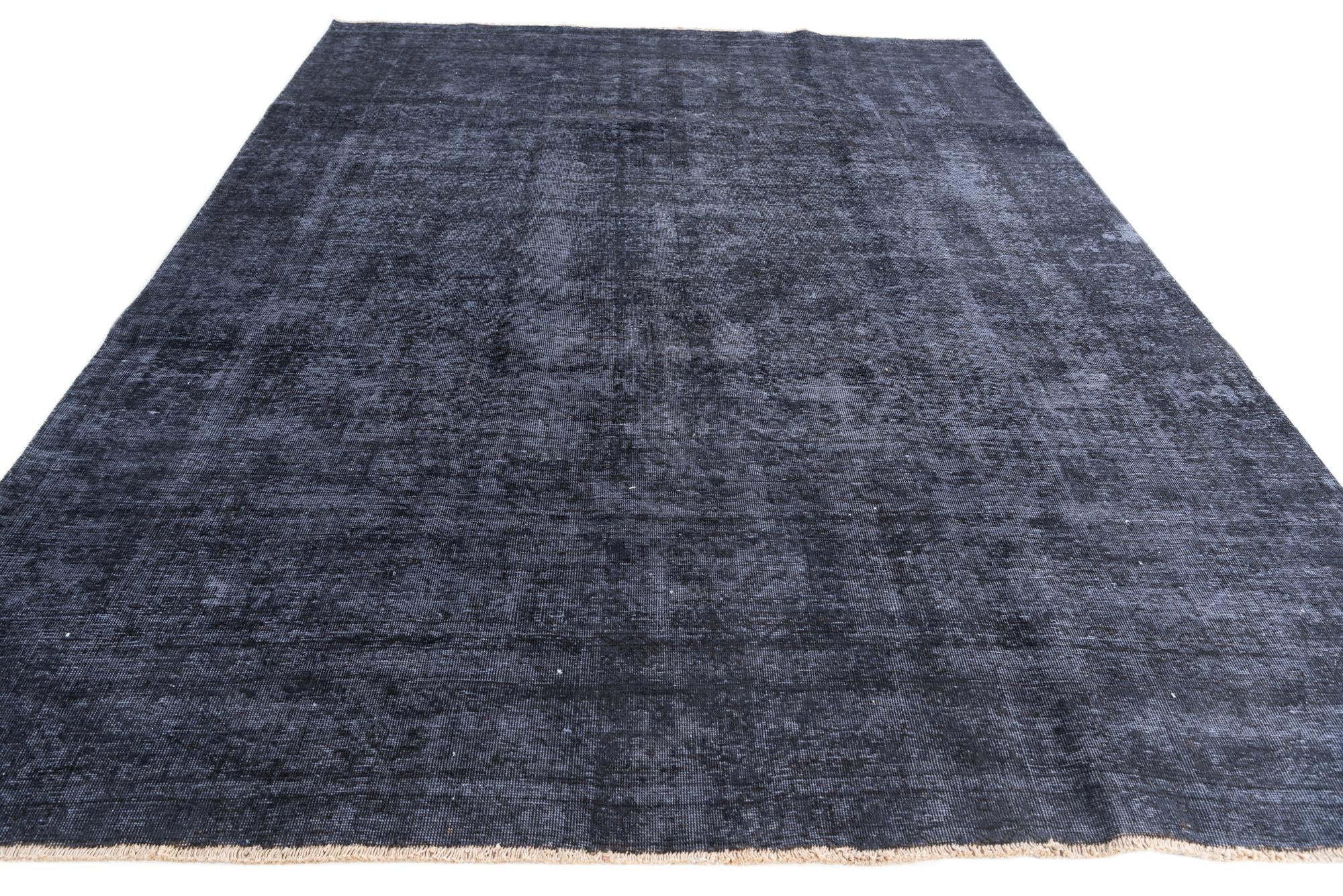 7' 10 x 10' 10 Hand Knotted Ultra Vintage Persian Wool Rug
