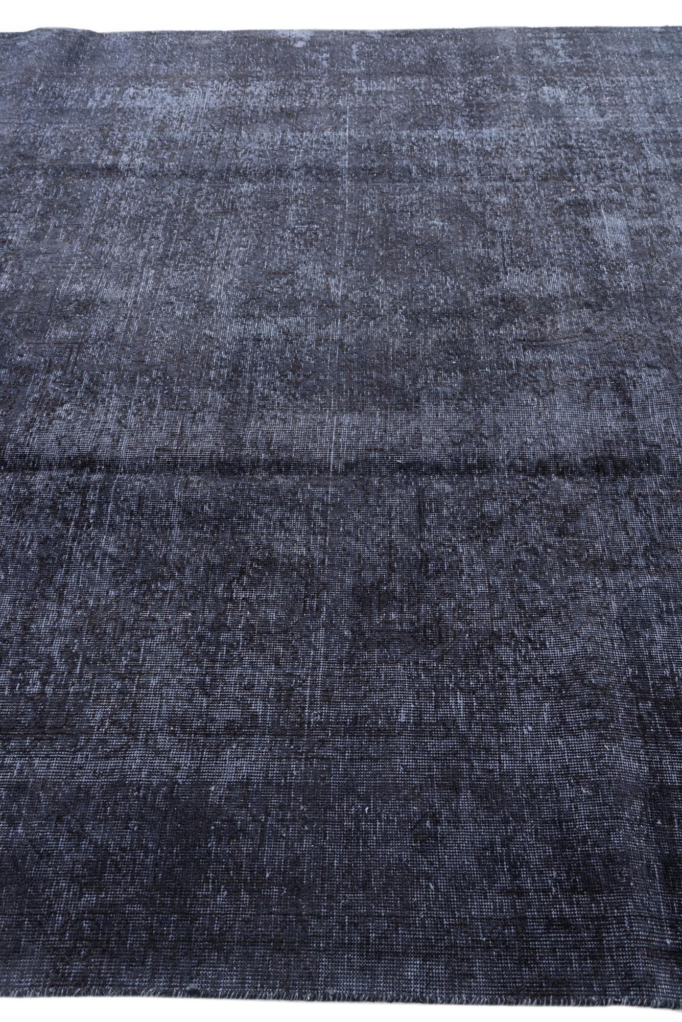7' 10 x 10' 10 Hand Knotted Ultra Vintage Persian Wool Rug