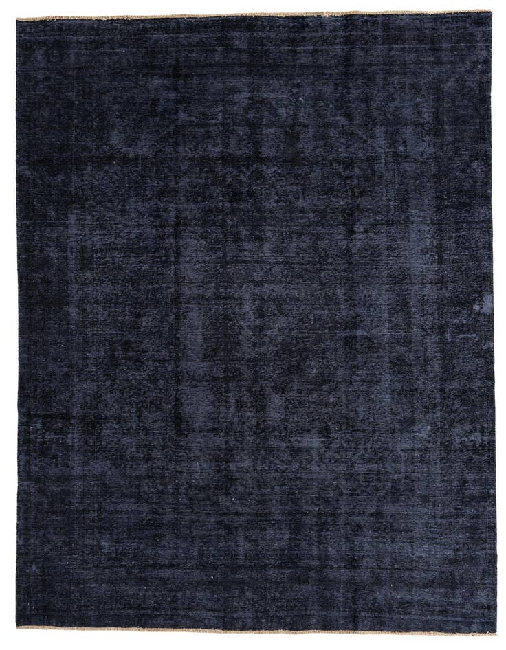 Detail image of 7' 10 x 10' 10 Hand Knotted Ultra Vintage Persian Wool Rug
