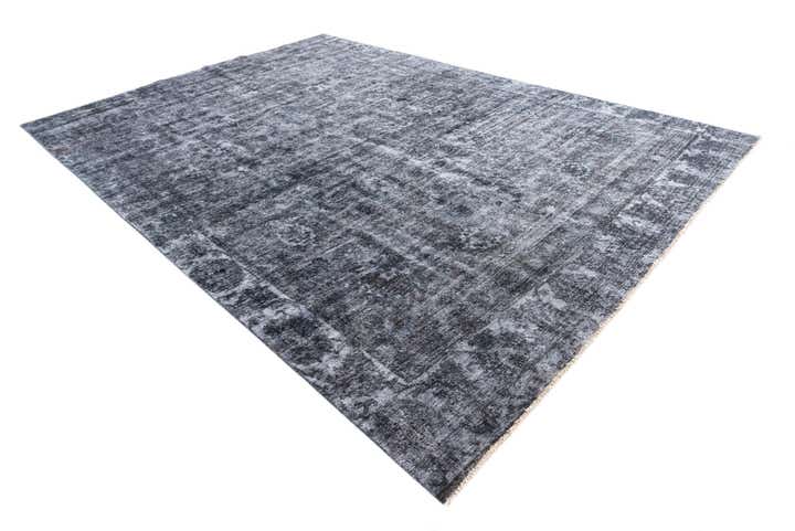9' 6 x 13' 5 Hand Knotted Ultra Vintage Persian Wool Rug