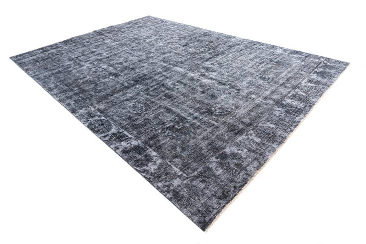 Detail image of 9' 6 x 13' 5 Hand Knotted Ultra Vintage Persian Wool Rug