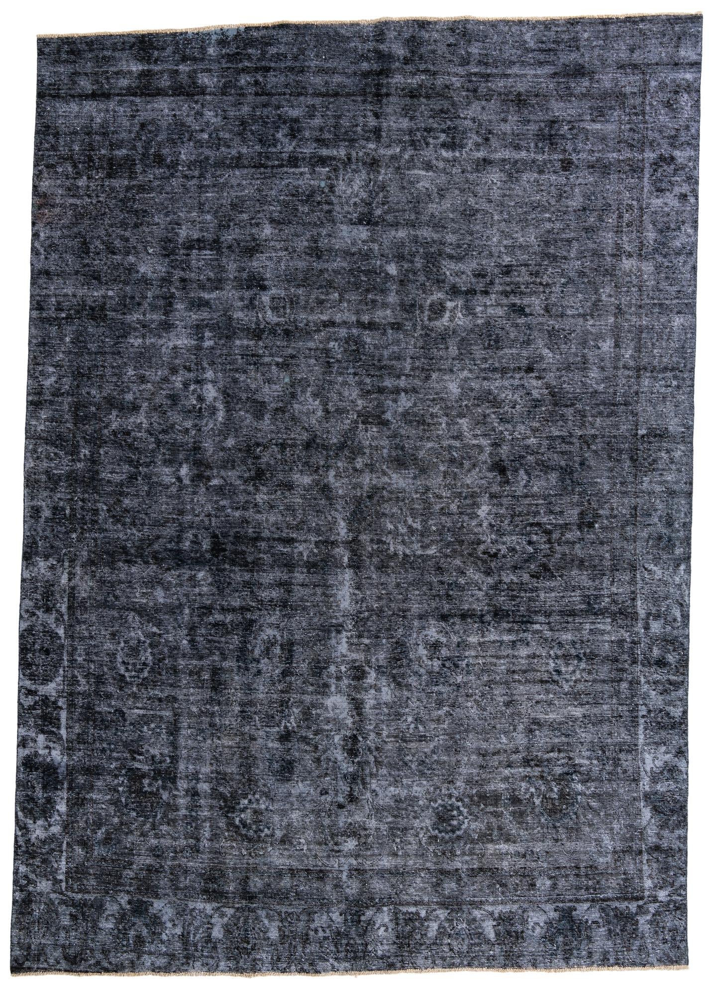 9' 6 x 13' 5 Hand Knotted Ultra Vintage Persian Wool Rug