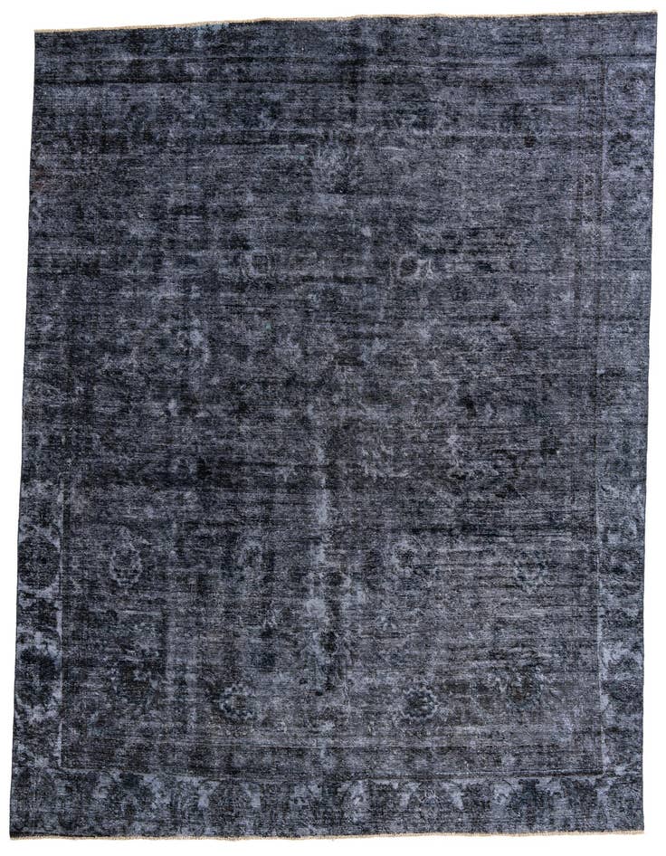 Detail image of 9' 6 x 13' 5 Hand Knotted Ultra Vintage Persian Wool Rug