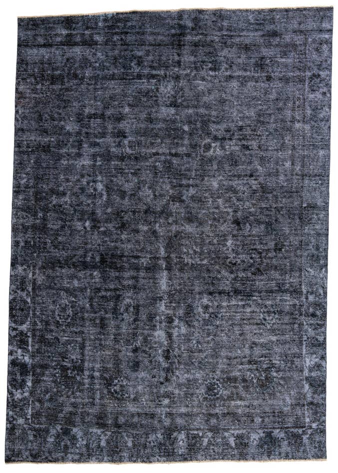 Detail image of 9' 6 x 13' 5 Hand Knotted Ultra Vintage Persian Wool Rug