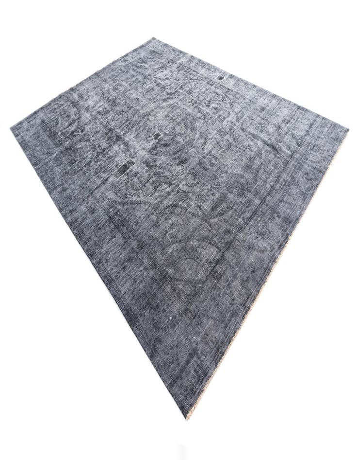 Detail image of 9' 7 x 12' 4  Hand Knotted Ultra Vintage Persian Wool Rug