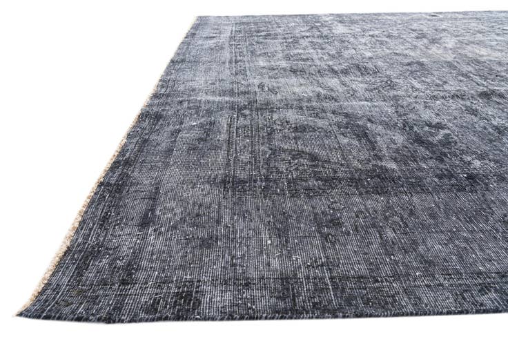 Detail image of 9' 7 x 12' 4 Hand Knotted Ultra Vintage Persian Wool Rug