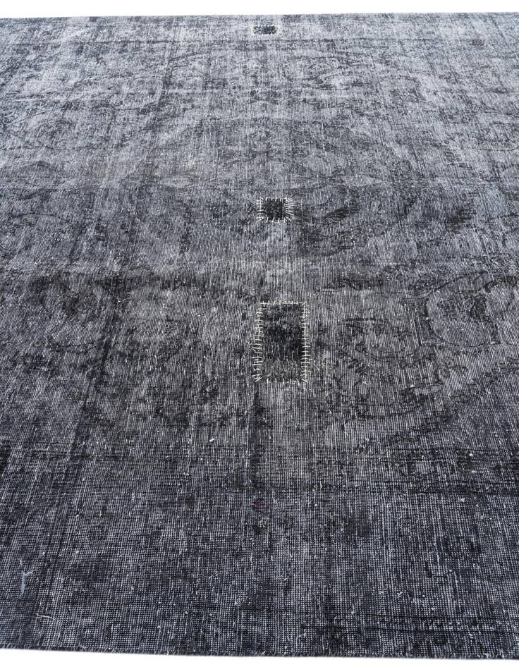 Detail image of 9' 7 x 12' 4  Hand Knotted Ultra Vintage Persian Wool Rug