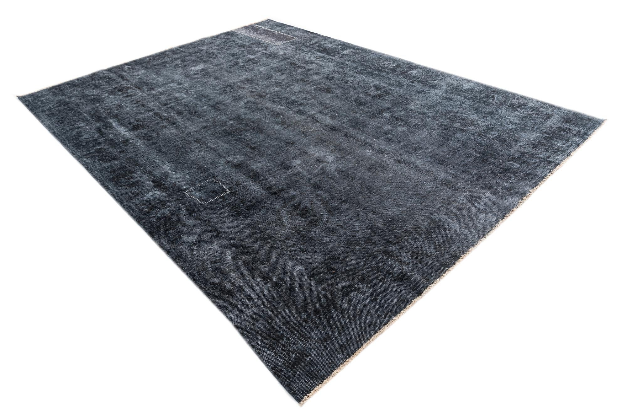 9' 3 x 12' 3 Hand Knotted Ultra Vintage Persian Wool Rug