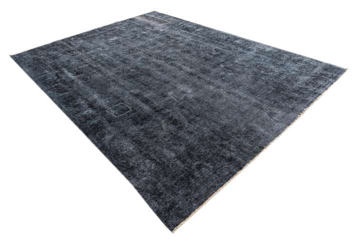 9' 3 x 12' 3 Hand Knotted Ultra Vintage Persian Wool Rug