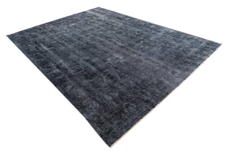 Detail image of 9' 3 x 12' 3 Hand Knotted Ultra Vintage Persian Wool Rug