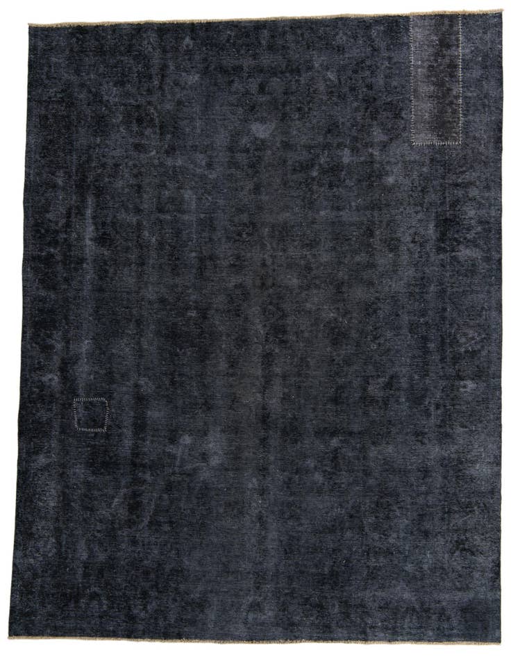Detail image of 9' 3 x 12' 3 Hand Knotted Ultra Vintage Persian Wool Rug
