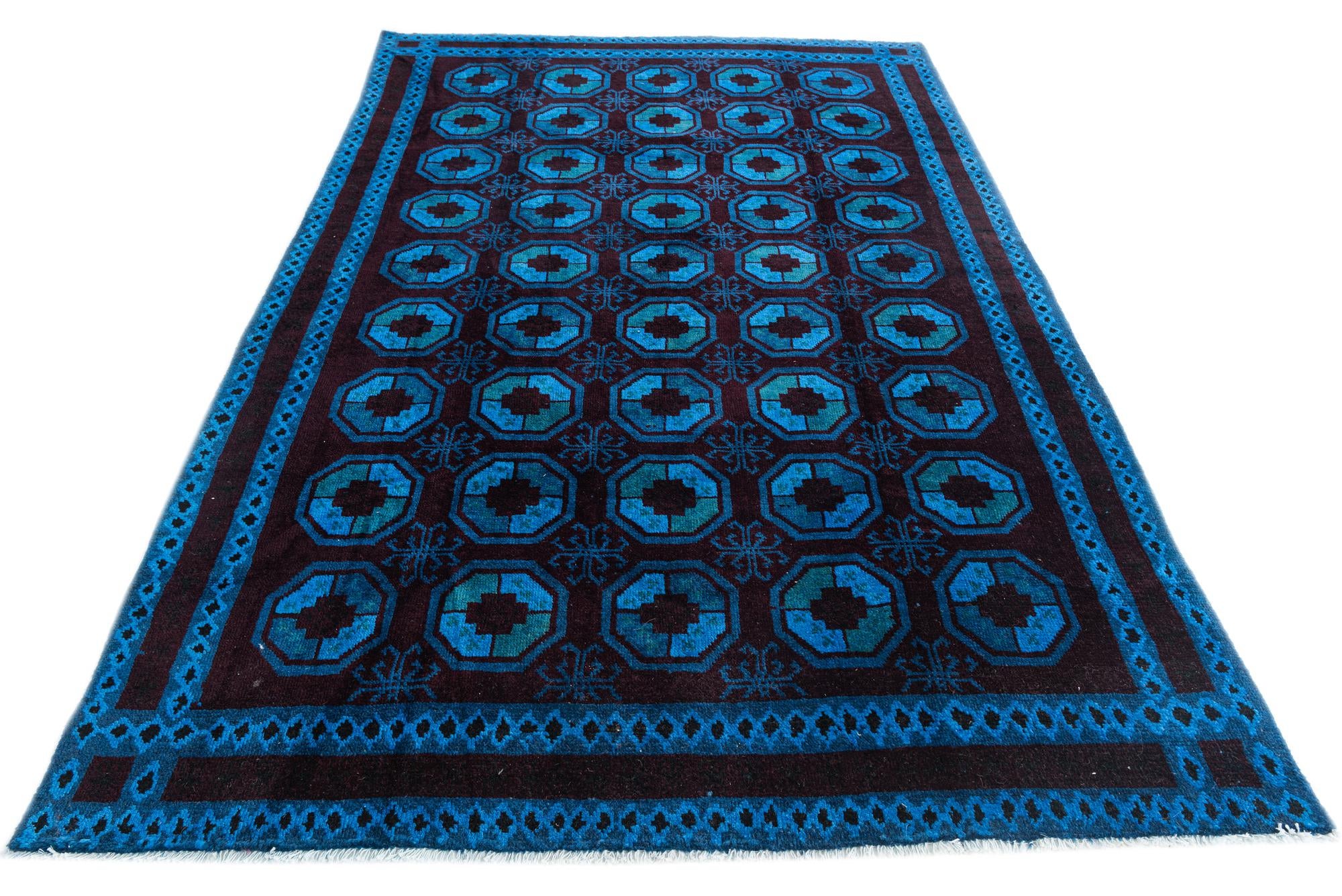 6' 2 x 9' 4 Hand Knotted Ultra Vintage Wool Rug