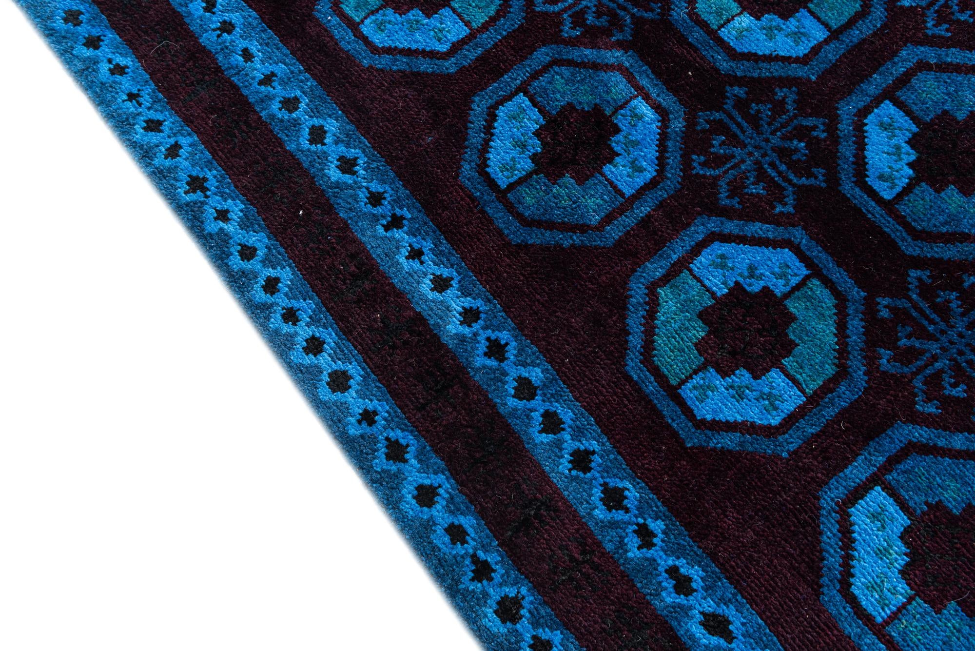 6' 2 x 9' 4 Hand Knotted Ultra Vintage Wool Rug
