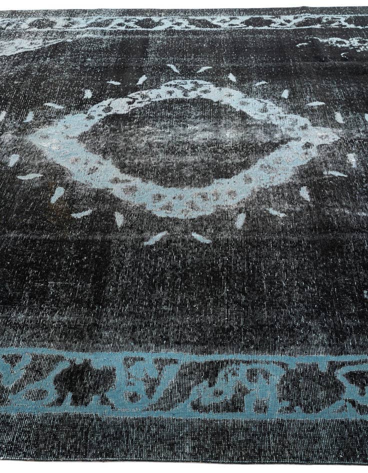 Detail image of 8' 4 x 11'  Hand Knotted Ultra Vintage Persian Wool Rug