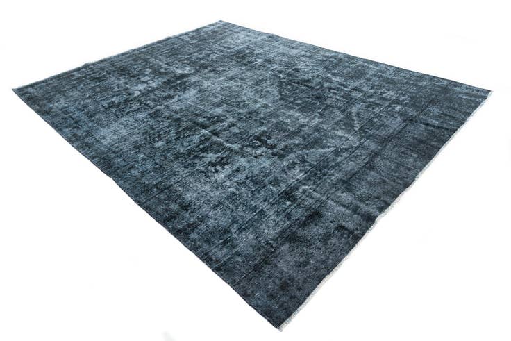 Detail image of 9' 8 x 12' 4 Hand Knotted Ultra Vintage Persian Wool Rug