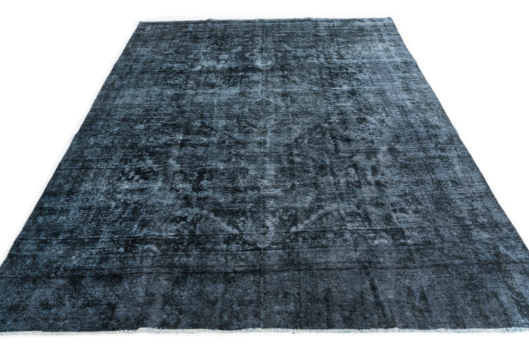 9' 8 x 12' 4 Hand Knotted Ultra Vintage Persian Wool Rug