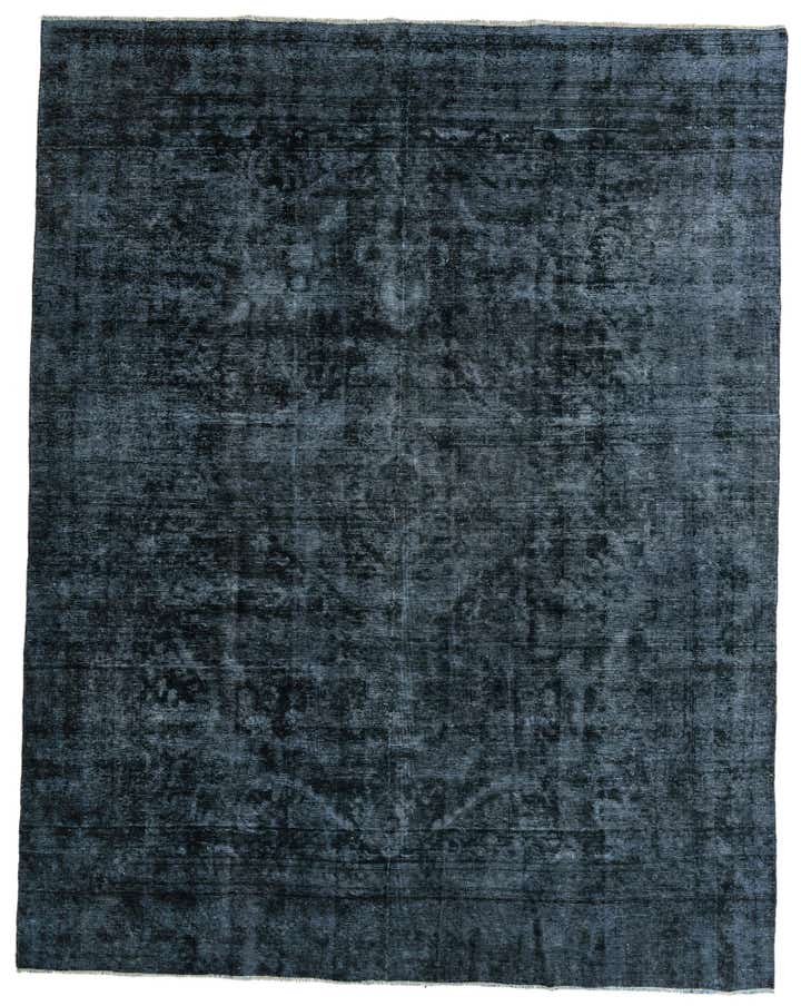 9' 8 x 12' 4 Hand Knotted Ultra Vintage Persian Wool Rug