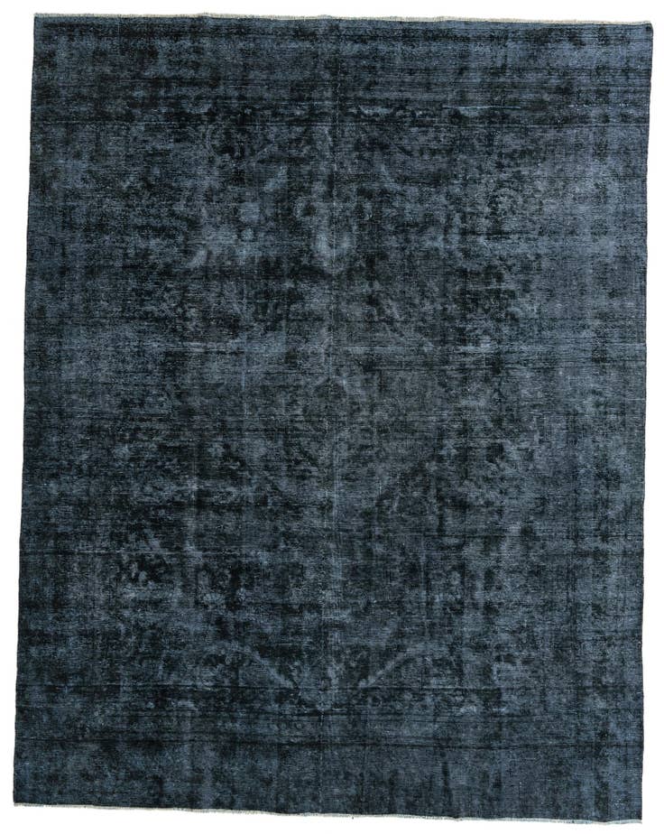 Detail image of 9' 8 x 12' 4 Hand Knotted Ultra Vintage Persian Wool Rug