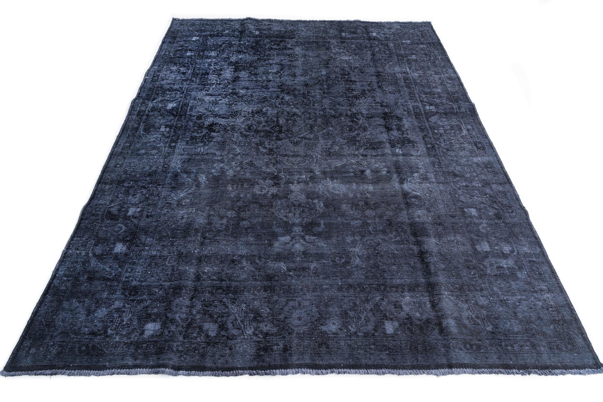 8' 4 x 11' 8 Hand Knotted Ultra Vintage Persian Wool Rug